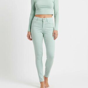 Rue 21 Women's or Juniors Light Blue Skinny Faux Front Pockets Jeans Size 9/10